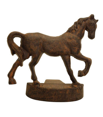 Prancing Horse Door Stop-Brown | Ink You