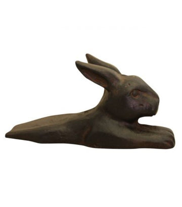 Rabbit Metal Door Stop-Brown | Ink You