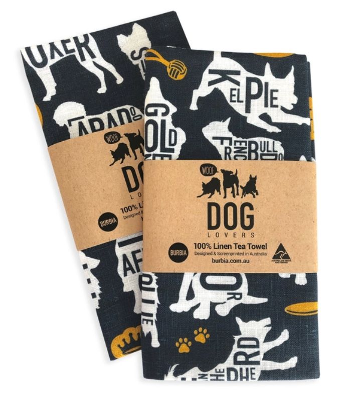 Dog Lovers Tea Towel | Ink You