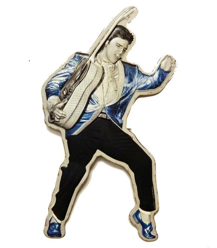 Elvis Metal Sign Diecut | Ink You