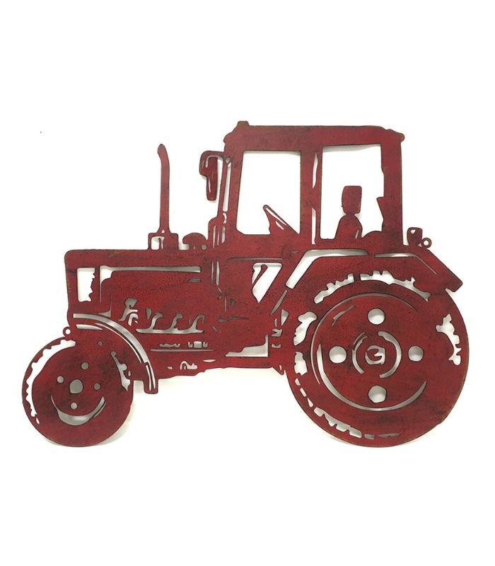 RED TRACTOR WALL ART | Ink You