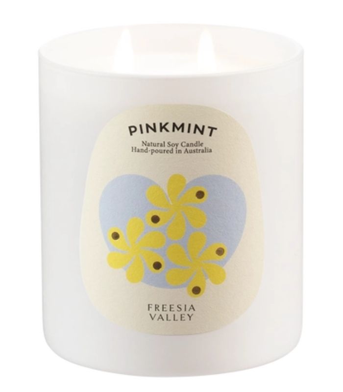 Freesia Valley Double Wick Soy Candle | Ink You