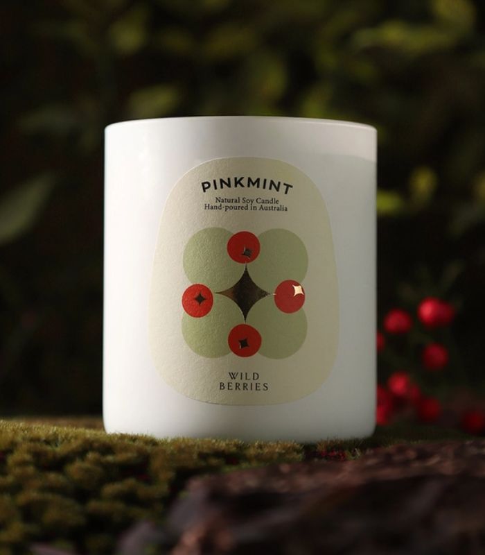 Wild Berries Double Wick Soy Candle | Ink You