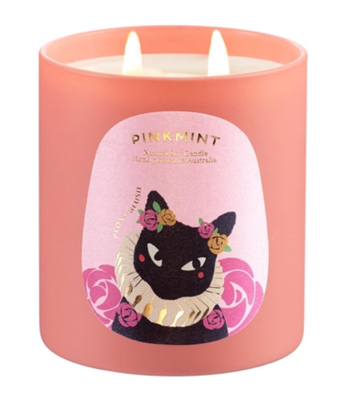 Peony Blush Double Wick Soy Candle | Ink You