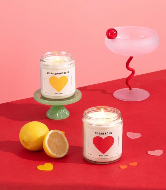 Sugar Bomb Soy Candle 220g | Ink You