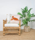 Kids Cushion - Tiger - Natural Cream - 45x45cm | Ink You