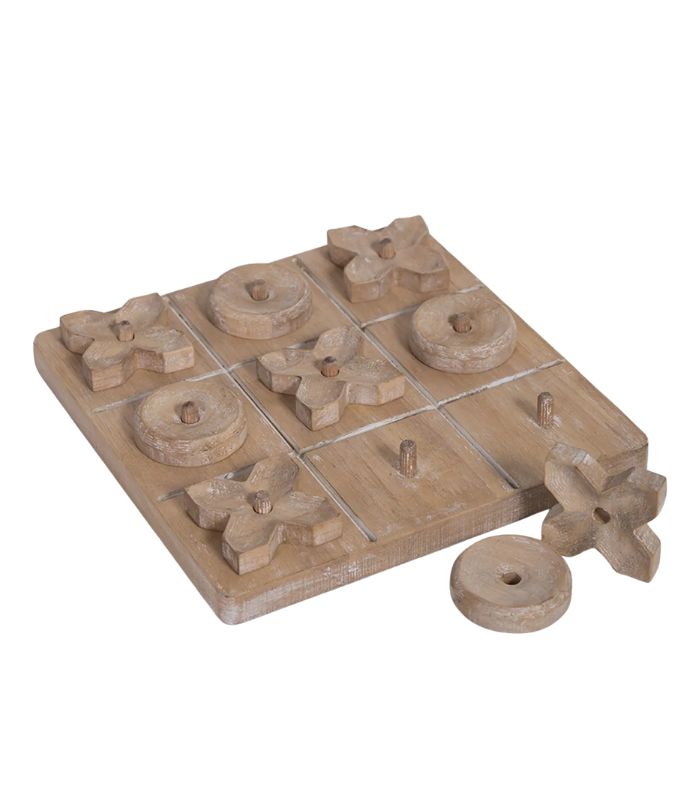 Naughts And Crosses Box Game -  23x23x3cm | Ink You