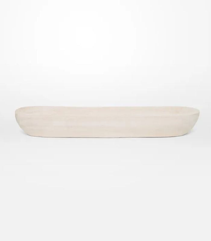 Timber Tray - Oak - White Wash - 45x5.5x14cm | Ink You