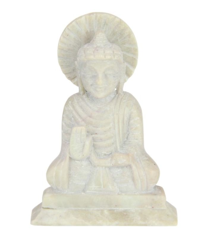 Soapstone Chakra Buddha 10cm | Ink You