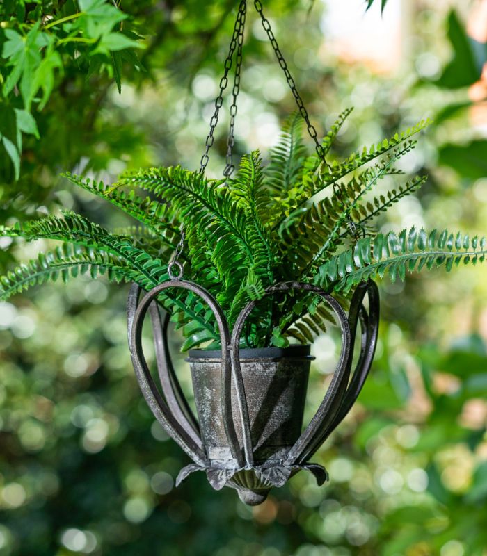 SMALL METAL HANGING PLANTER | Ink You