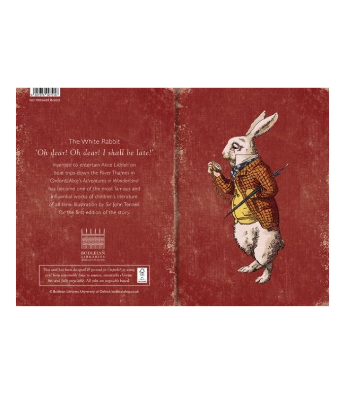 Card-White Rabbit | Ink You