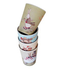 Alice in Wonderland Bamboo Drinking Cups ( Set of 4 ) | Ink You