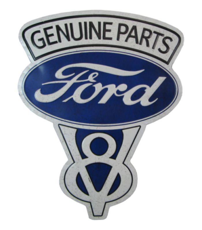 Ford Genuine Parts Embossed Sign | Ink You