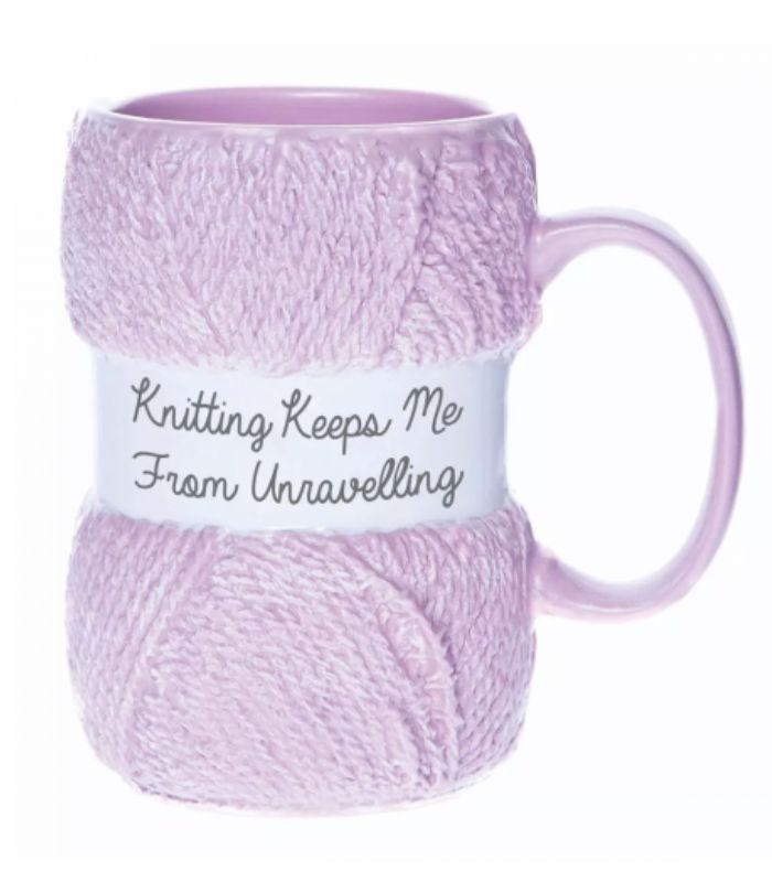 Knitting Mug - Unravelling | Ink You