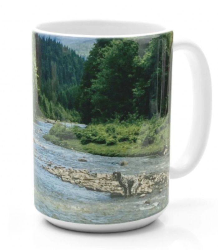 PRANK-O When Nature Calls Riverscape Mug | Ink You