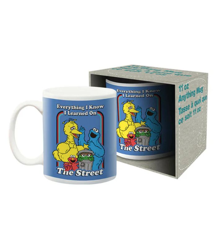 Sesame Street - Everything I Know Ceramic Mug | Ink You