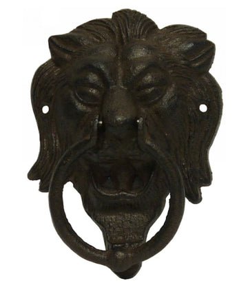 Cast Iron Lion Door Knocker