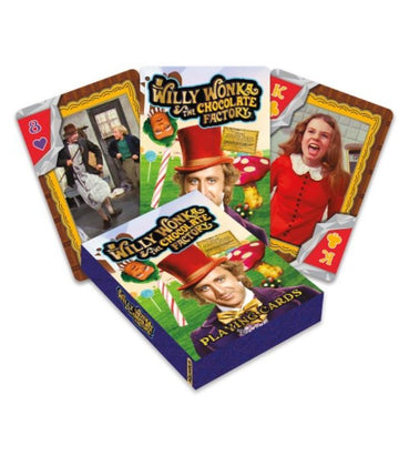 Retro Willy Wonka Playing Cards