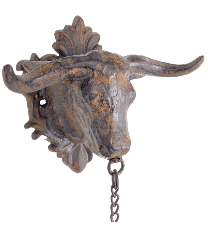 Vintage Cow Head Door Bell