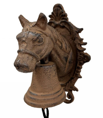 Cast Iron Horse Head Door Bell