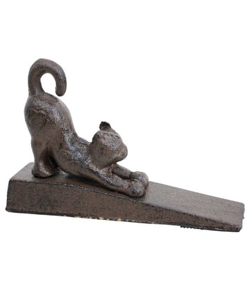 Stretching Cat Doorstop