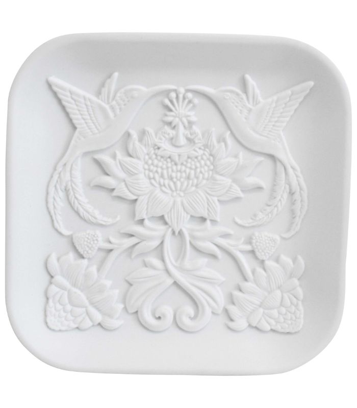 Hummingbird Porcelain Trinket/Soap Dish