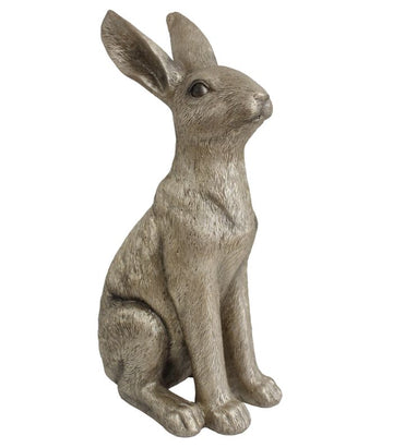 Champagne Sitting Hare - Medium