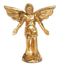 cast iron angel desk ornament antique gold - 0