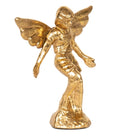 cast iron angel desk ornament antique gold - 1