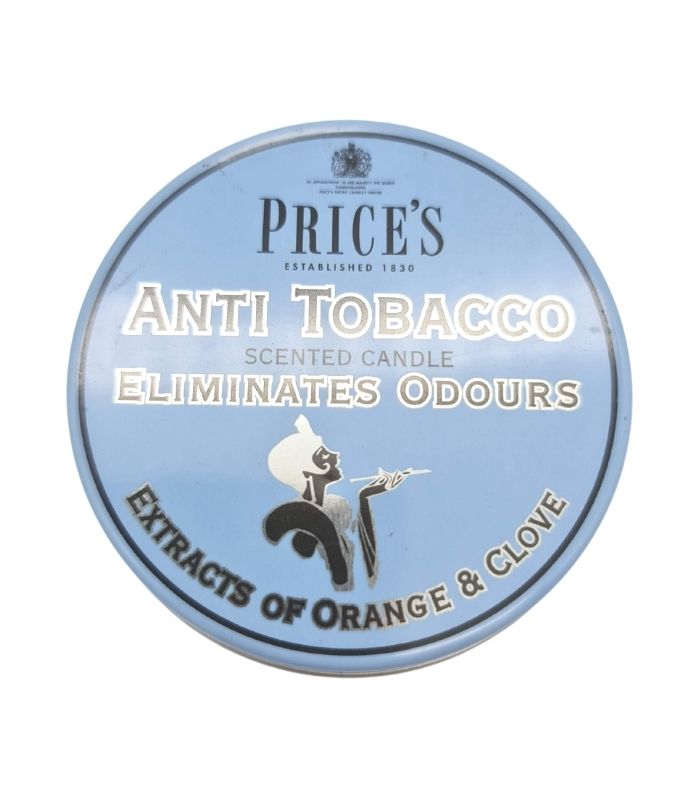 Price’s Scented Candle Eliminates Odours – Anti Tobacco | Ink You