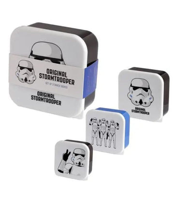 The Original Star Wars Stormtrooper Licensed Lunch Boxes - Nested Set Of 3