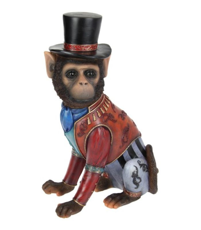 35cm Monkey in Retro Circus Costume