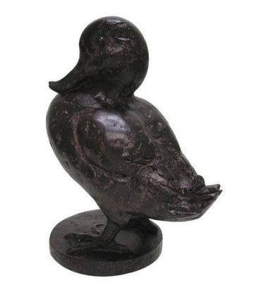 Standing Bronze Duck 25cm