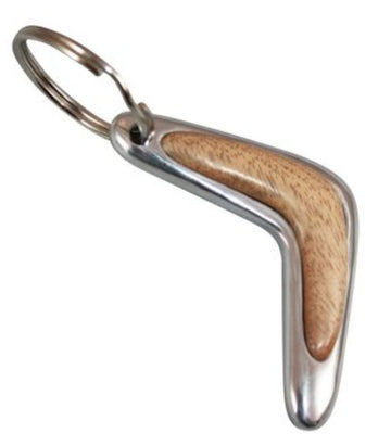 Boomerang Keyring - Bayong Wood | Ink You