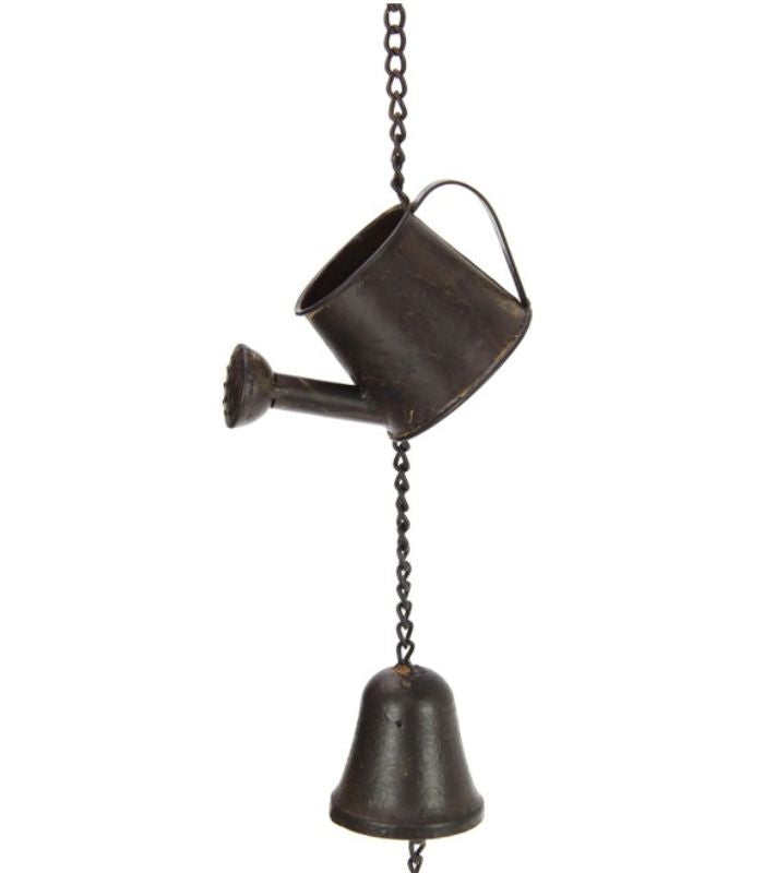 61cm Cast Iron Watering Can with Bell | Ink You
