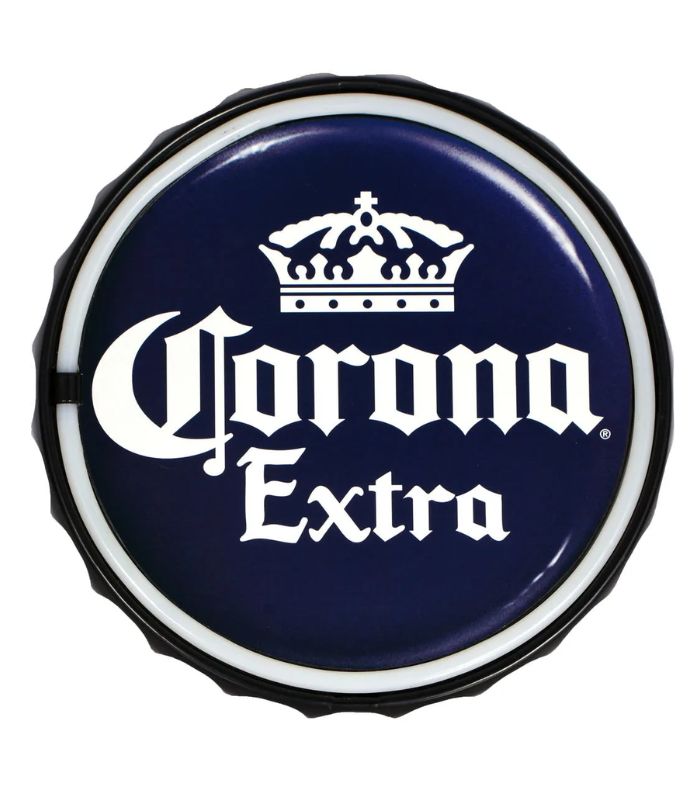 Corona Extra Bottle Cap Neon LED Sign | Ink You