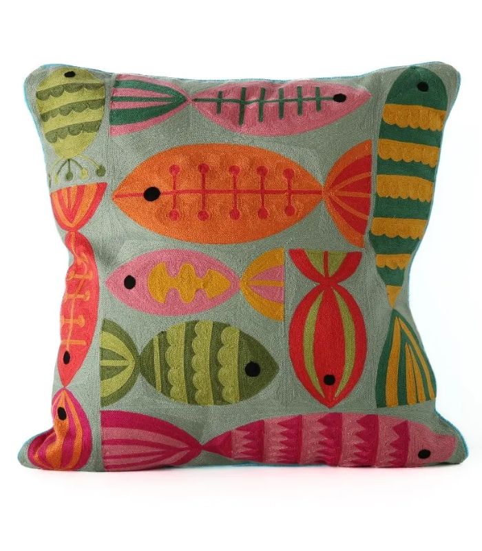 Indoor Cushion - Zara Fish - 50x50 | Ink You