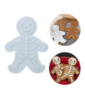 Cookie Cutter Skeleton Gingerbread Man Cookie Cutter Mold