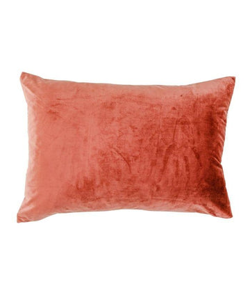 Cushion Dusty Rose Velvet - Indoor Cushion Cover and Insert - 60x40