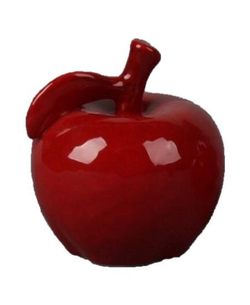 Decorative Item Ceramic Red Apple