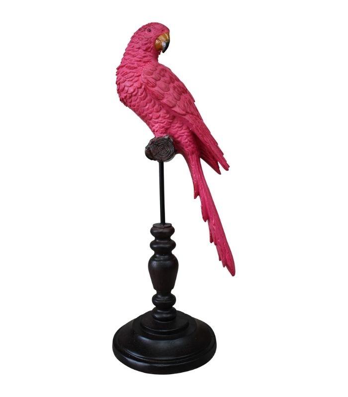 Pink Parrot on Stand | Ink You
