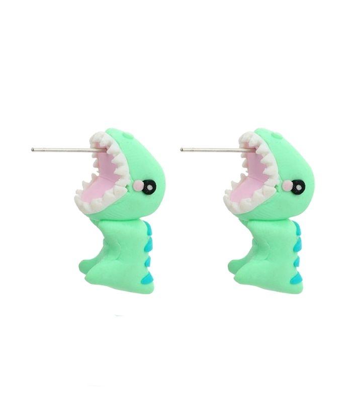 Earrings Bitey Dinosaur Stud Earrings