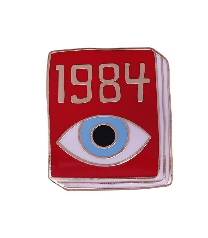1984 enamel pin - 0
