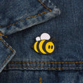 Enamel Pin Bumble Bee Enamel Lapel Bin