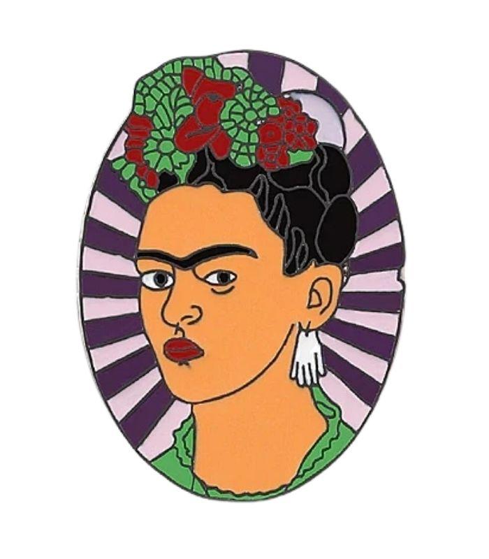 Frida Oval Lapel Pin | Ink You