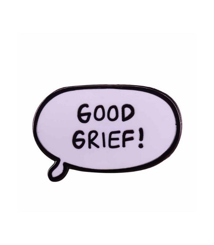 Good Grief Enamel Pin | Ink You