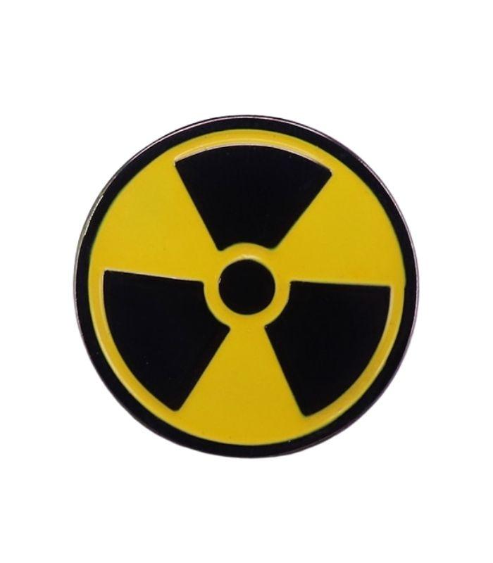 Nuclear Radiation Symbol Enamel Pin | Ink You
