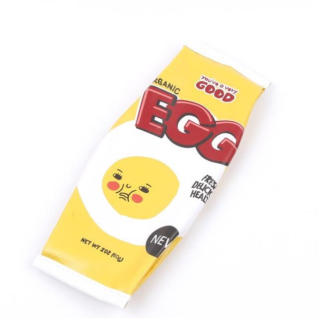 Pencil Case Cartoon Egg Pencil Case