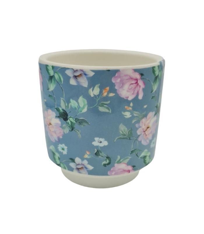 Floral Pattern Pot - A | Ink You