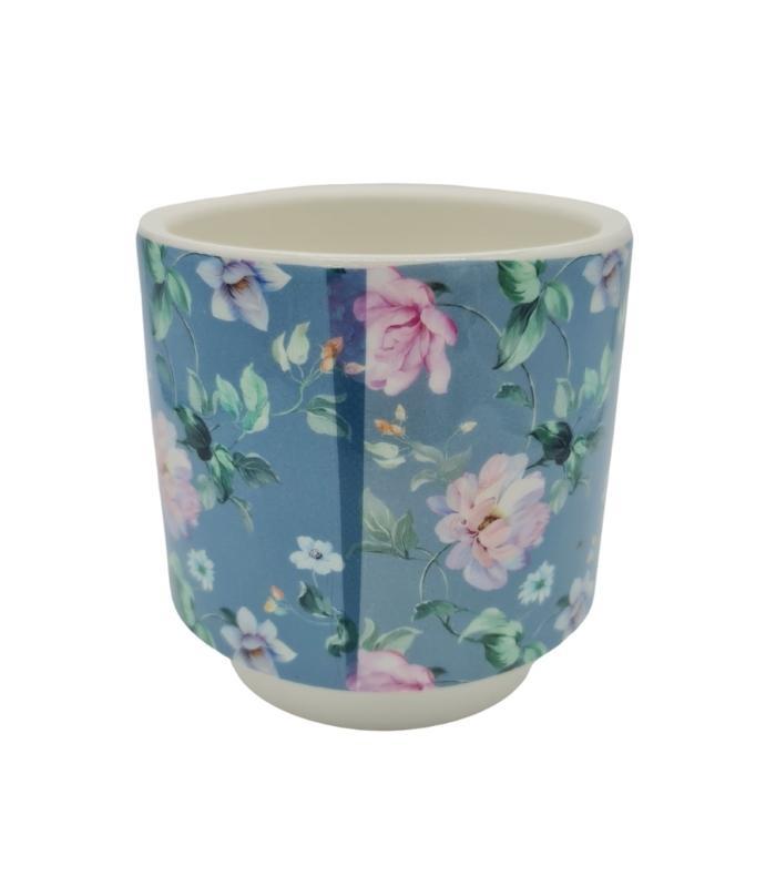 Floral Pattern Pot - A | Ink You